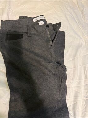 Calvin Klein Men’s Dark Gray Chino Pants